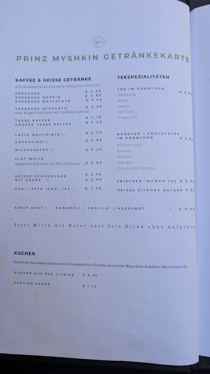 Speisekarte photo 3