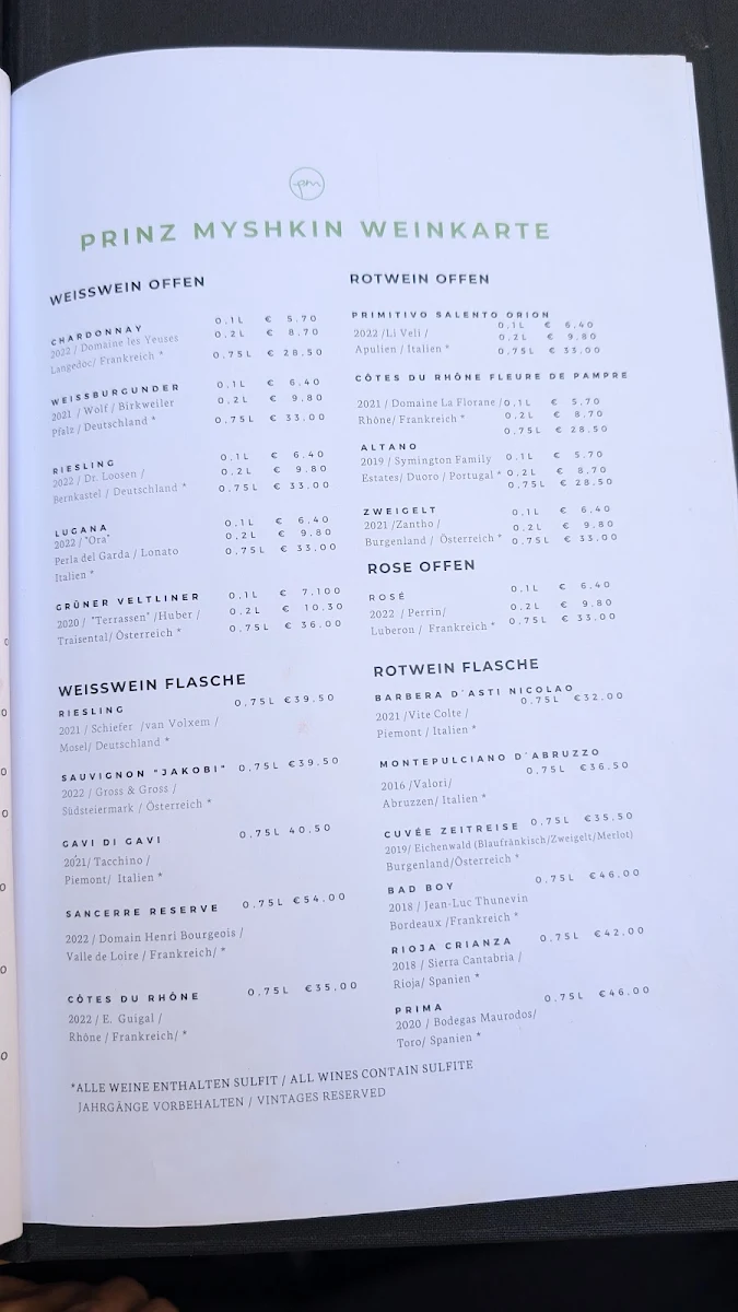 Speisekarte photo 5