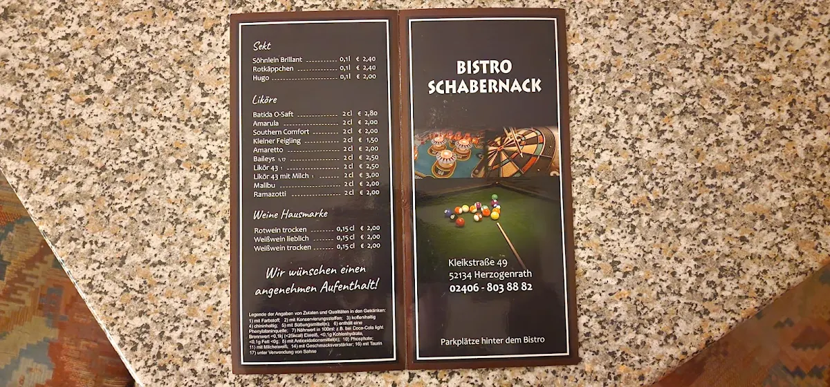 Speisekarte photo 2