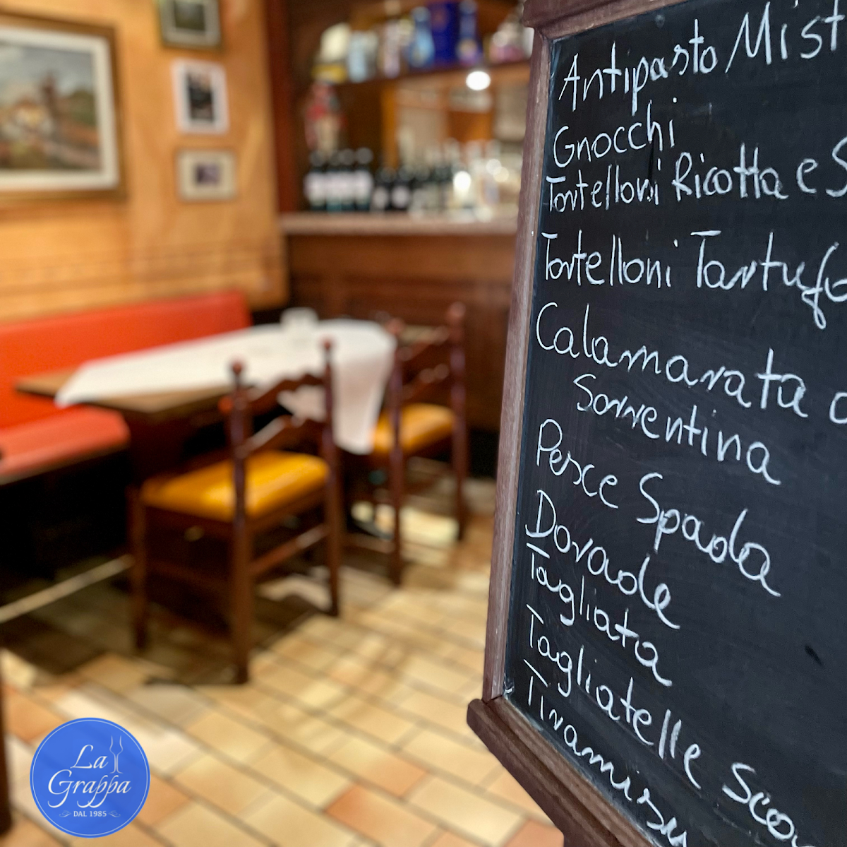 Speisekarte, La Grappa Langenfeld - Ristorante Pizzeria dal 1985