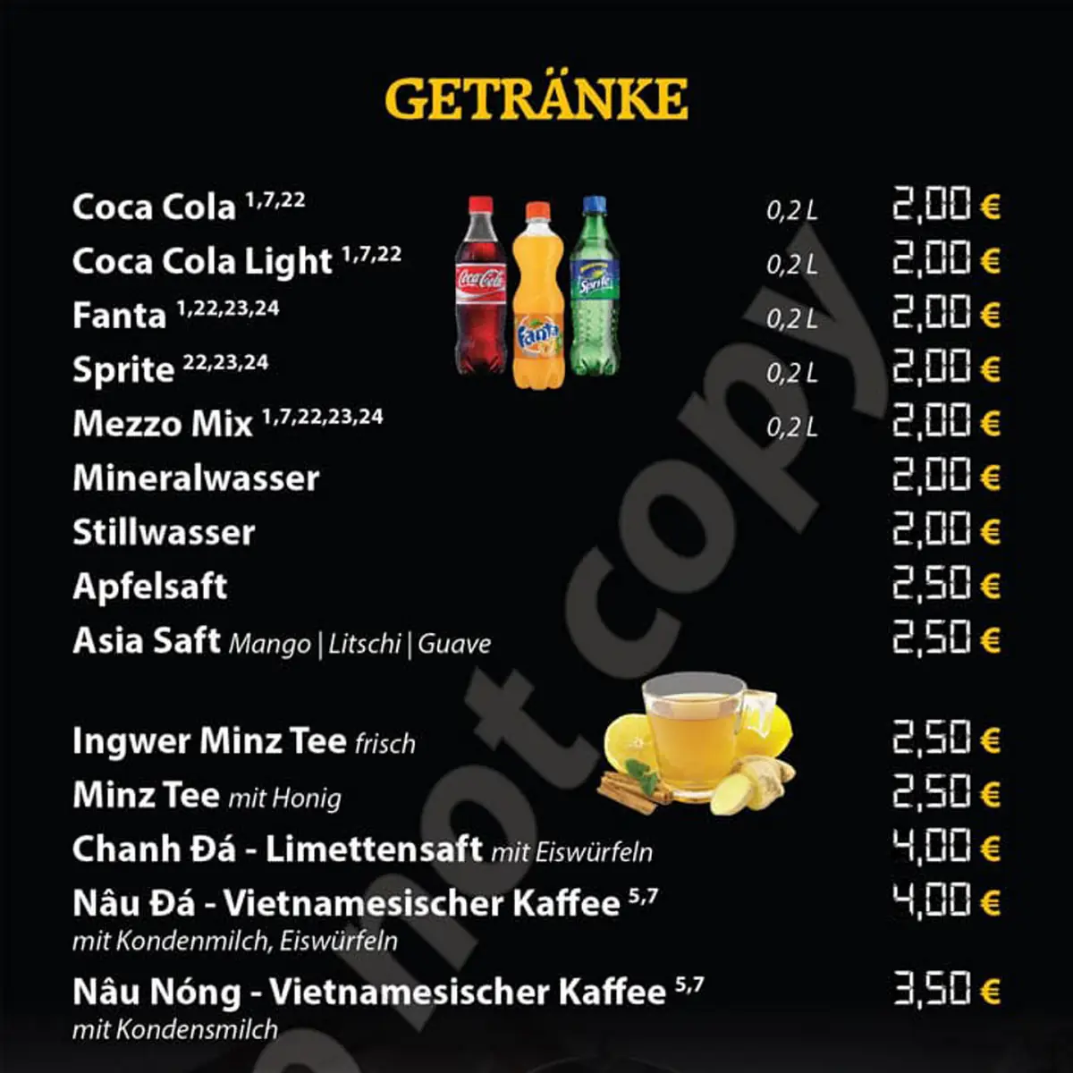 Speisekarte photo 4