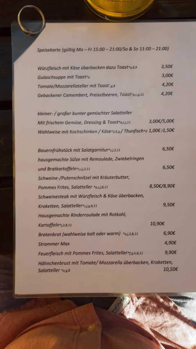 Speisekarte photo 2
