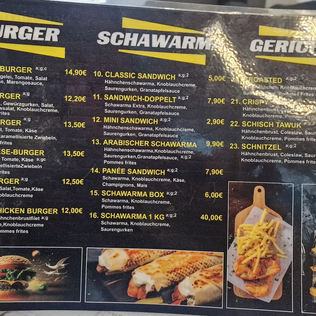 Speisekarte photo 1