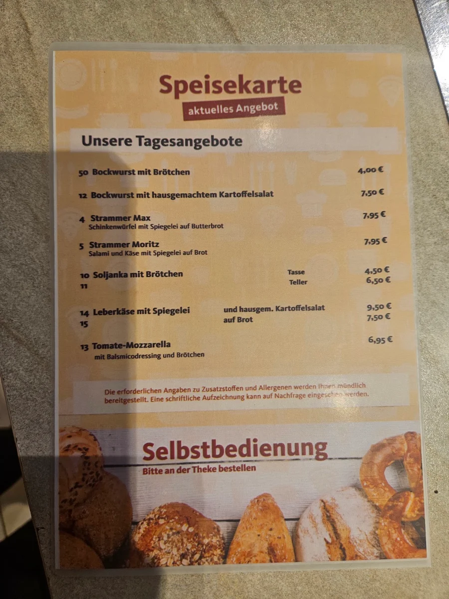 Speisekarte photo 1