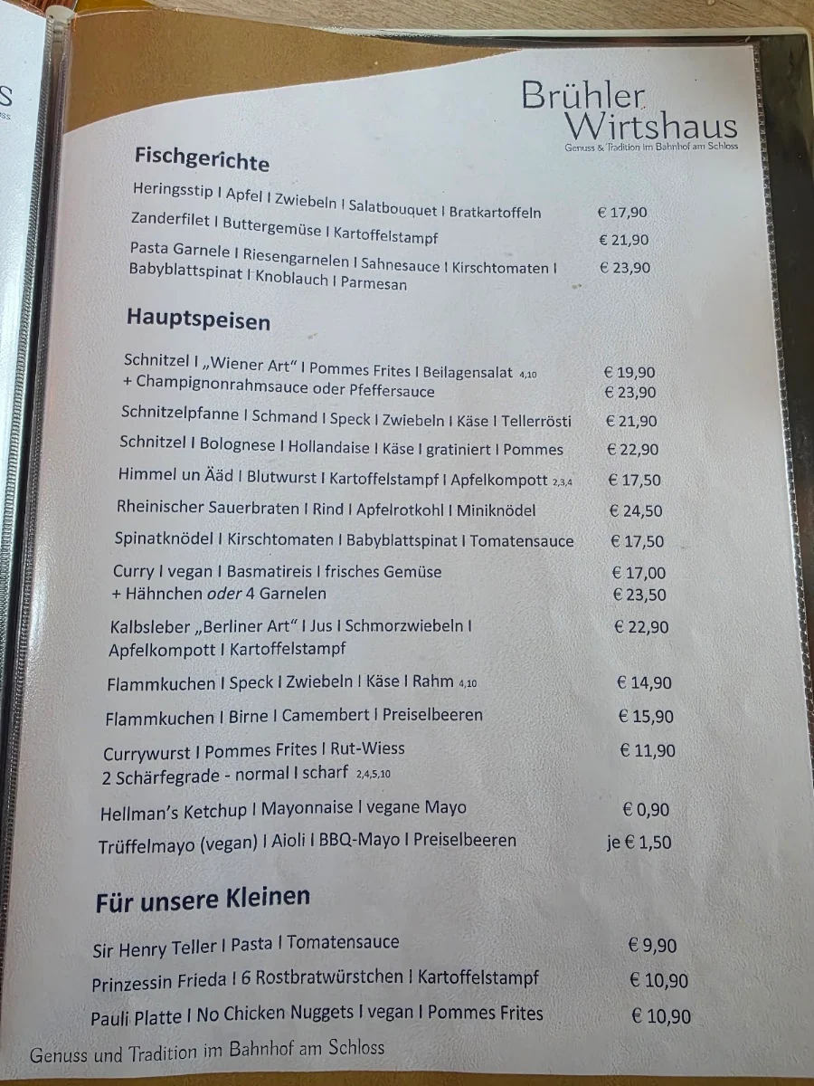 Speisekarte photo 3