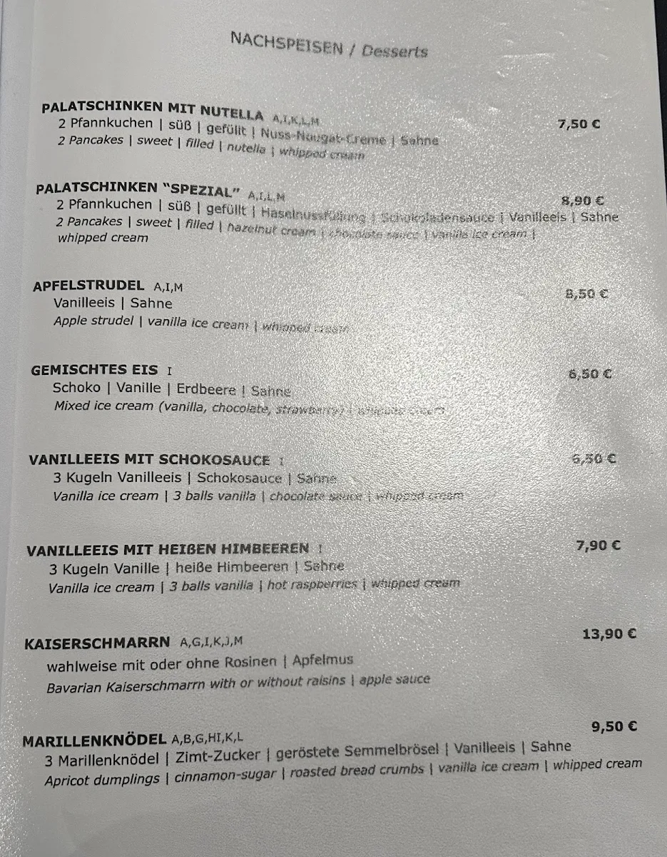 Speisekarte photo 2