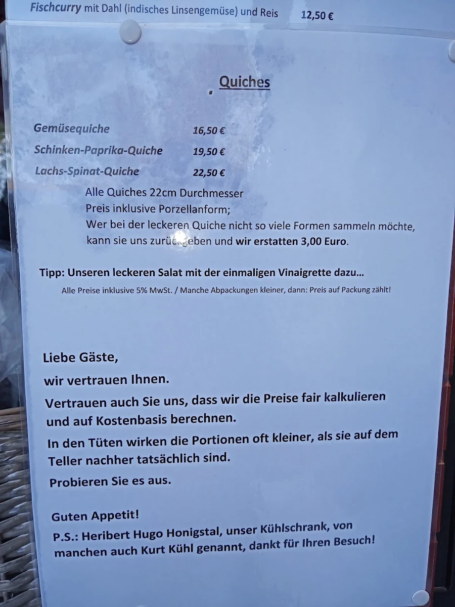 Speisekarte photo 1