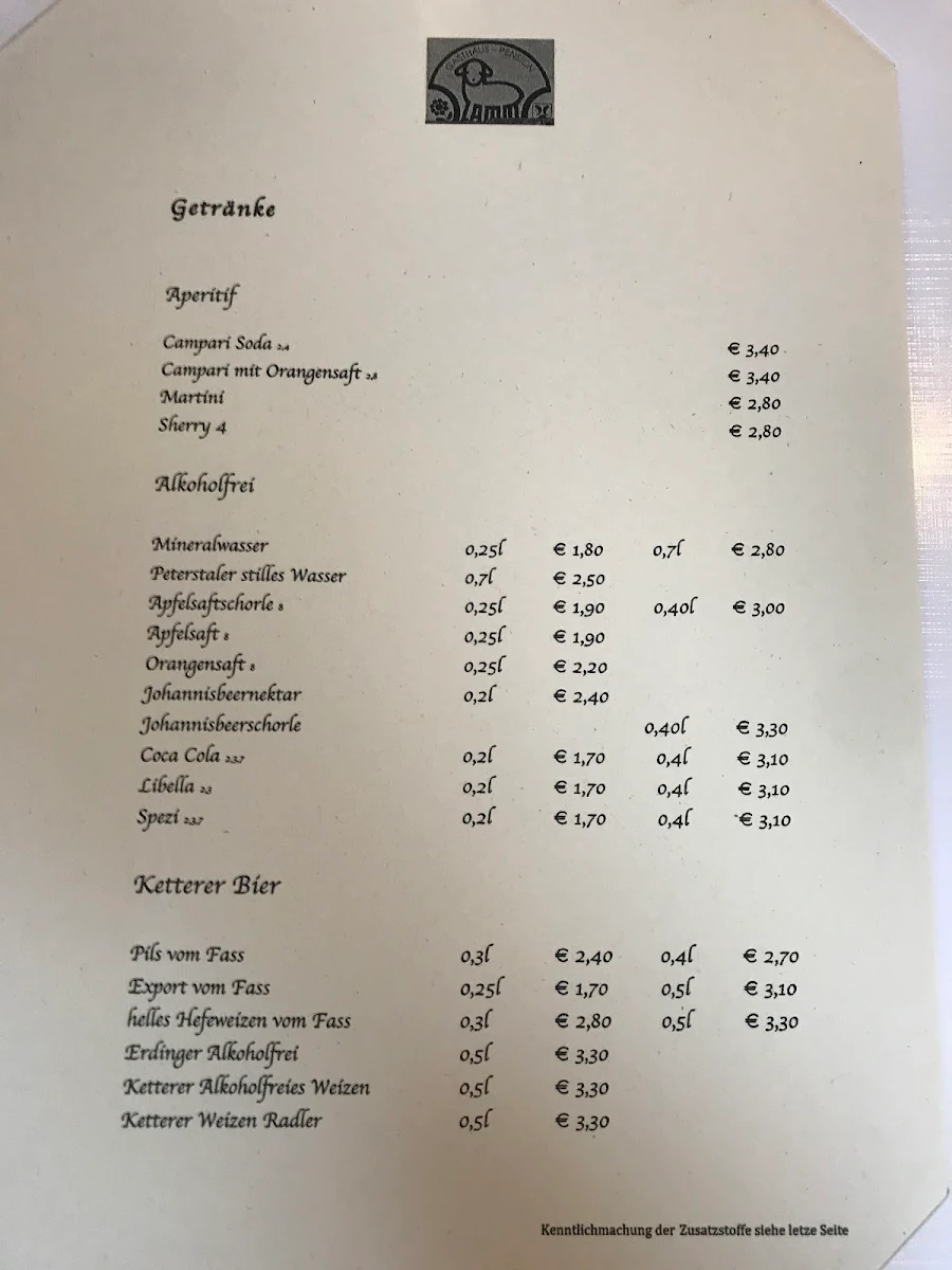 Speisekarte photo 4