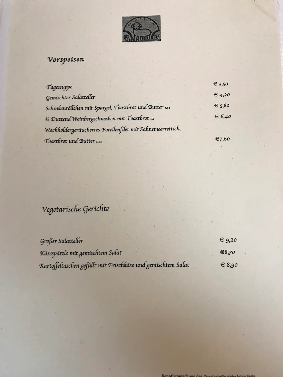 Speisekarte photo 7