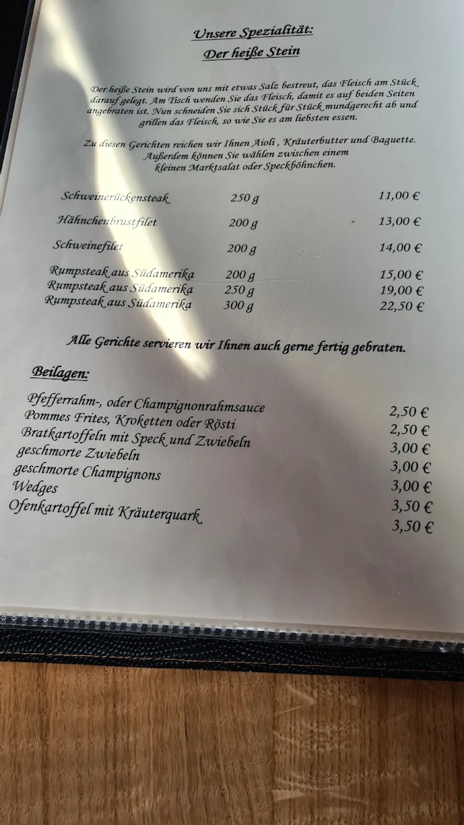 Speisekarte photo 2