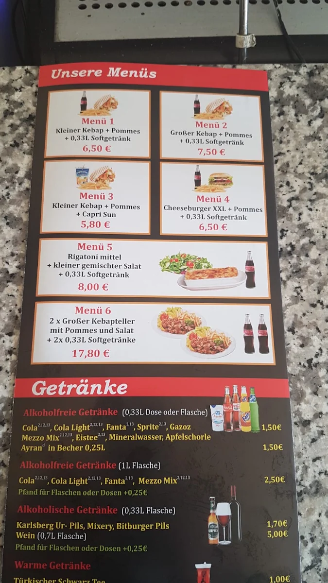 Speisekarte photo 3