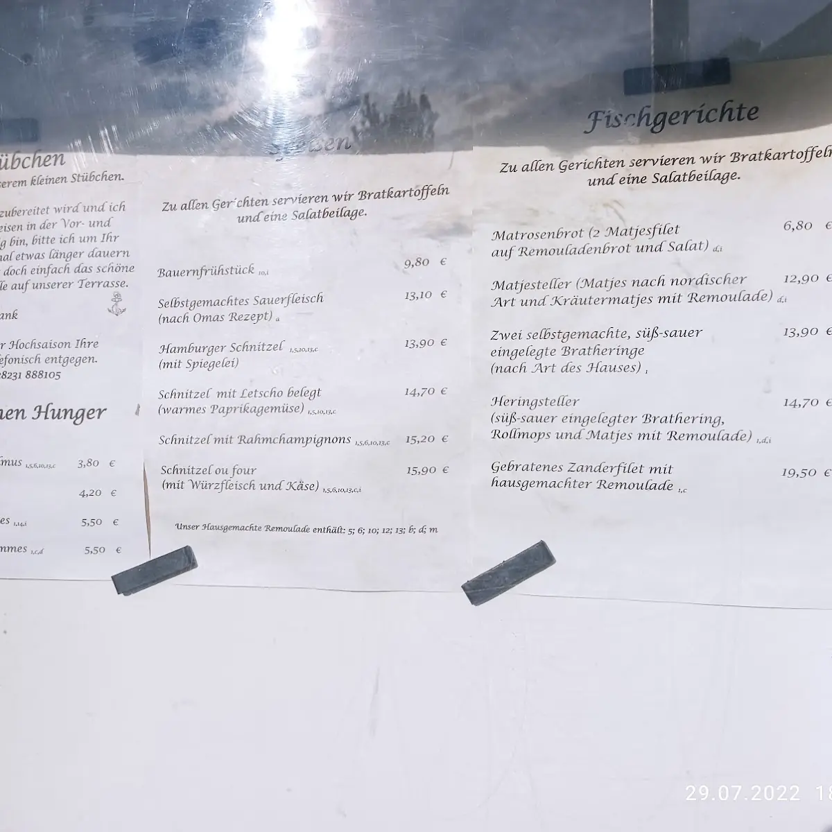 Speisekarte photo 2
