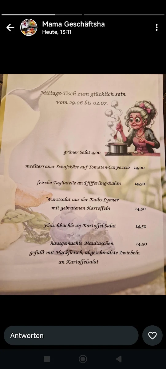 Speisekarte photo 1