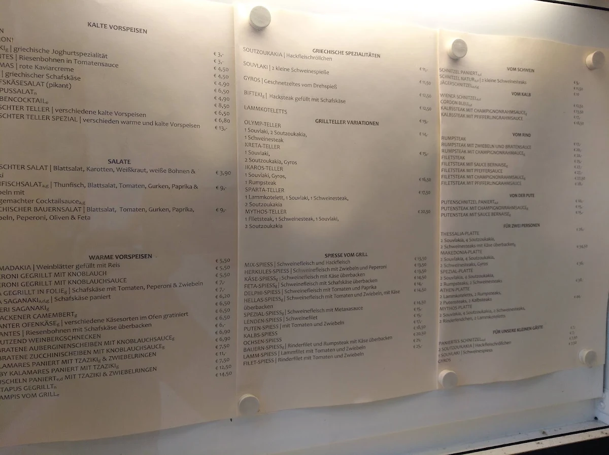 Speisekarte photo 3