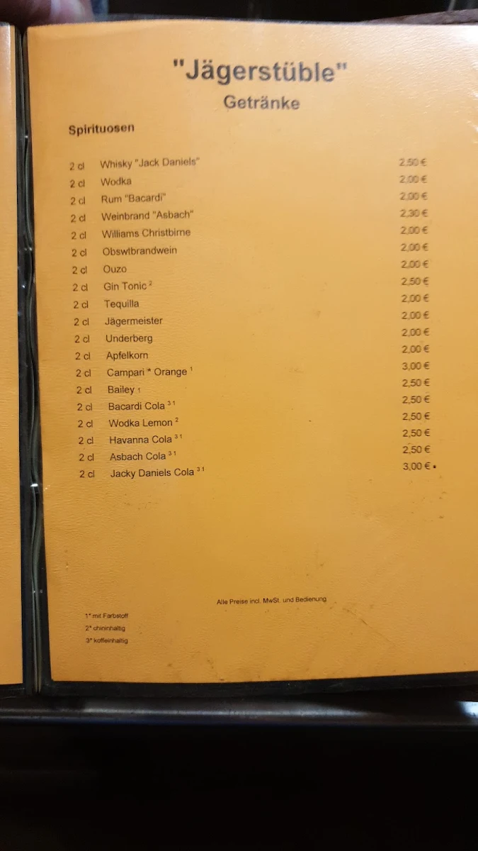Speisekarte photo 2