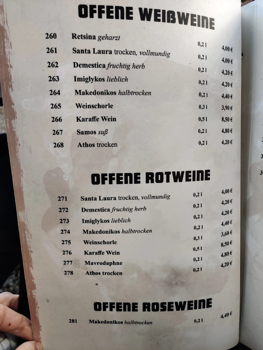 Speisekarte photo 3