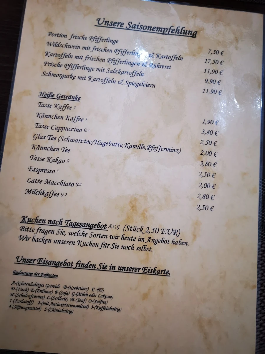 Speisekarte photo 3