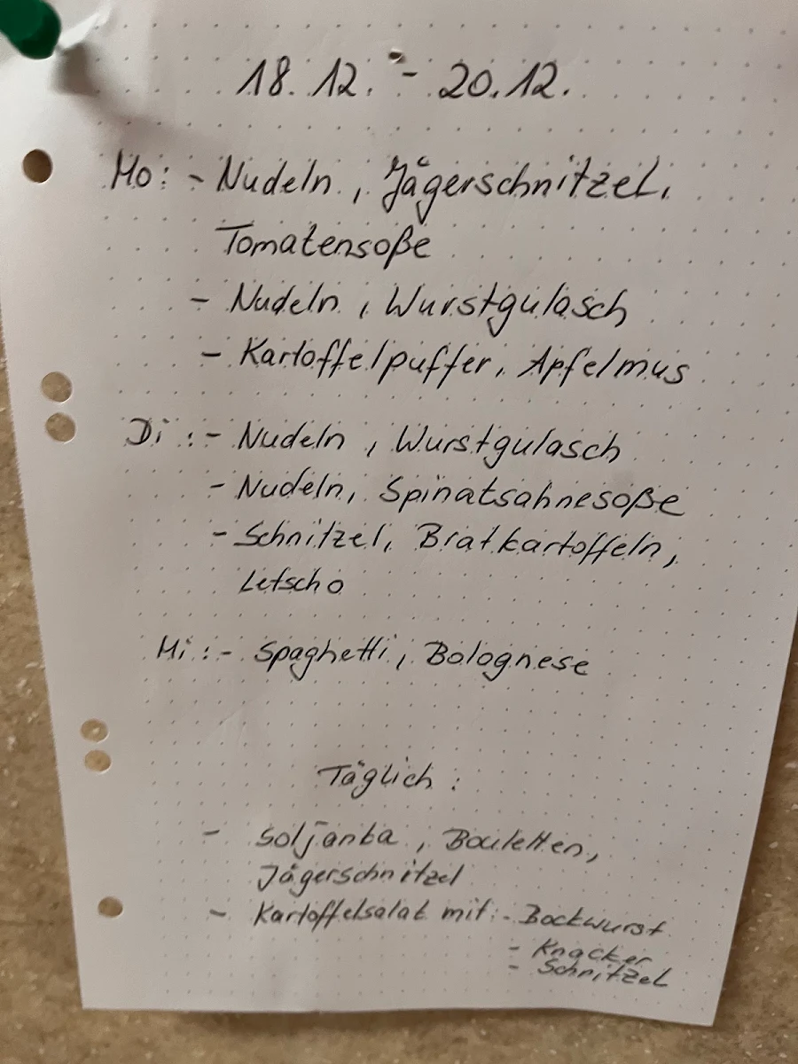 Speisekarte photo 1