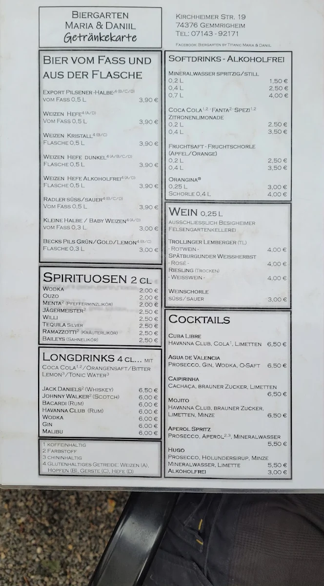 Speisekarte photo 1