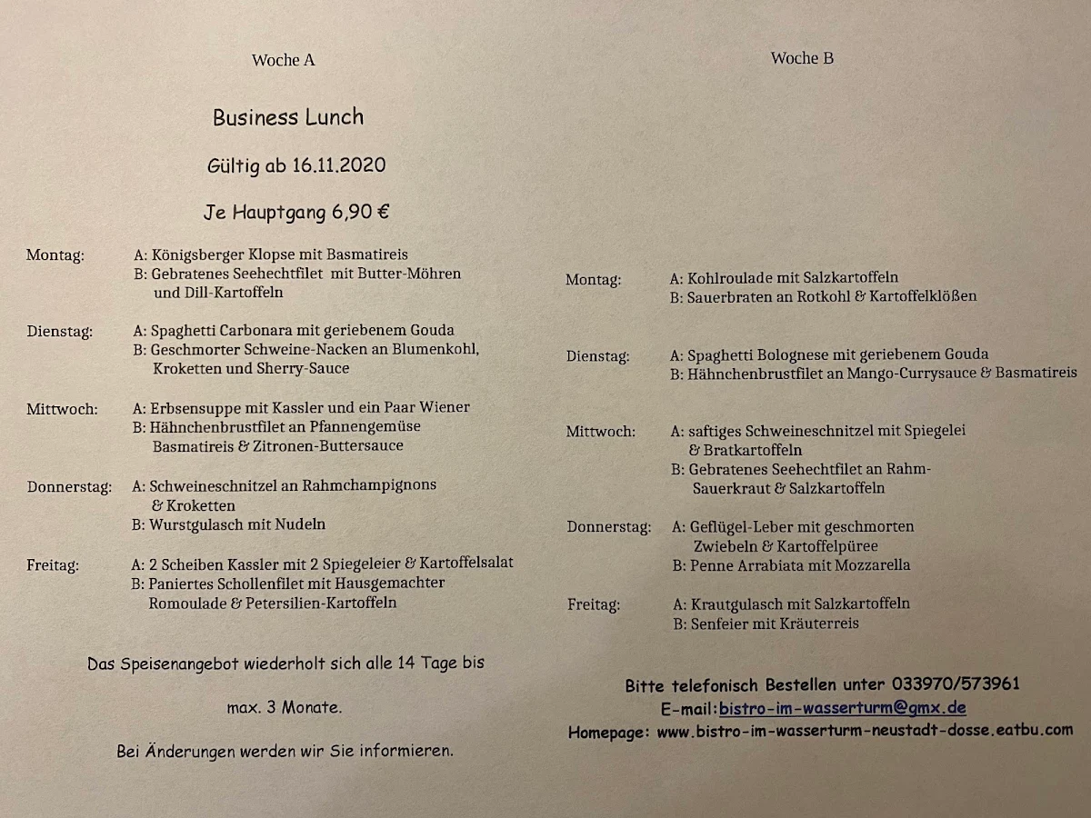 Speisekarte photo 3