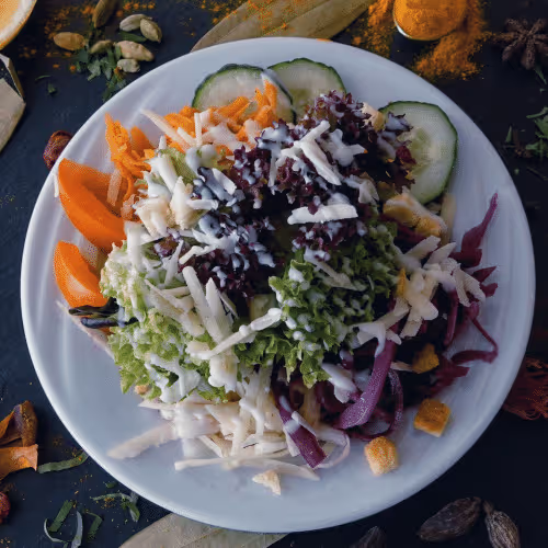 Kleiner gemischter Salat