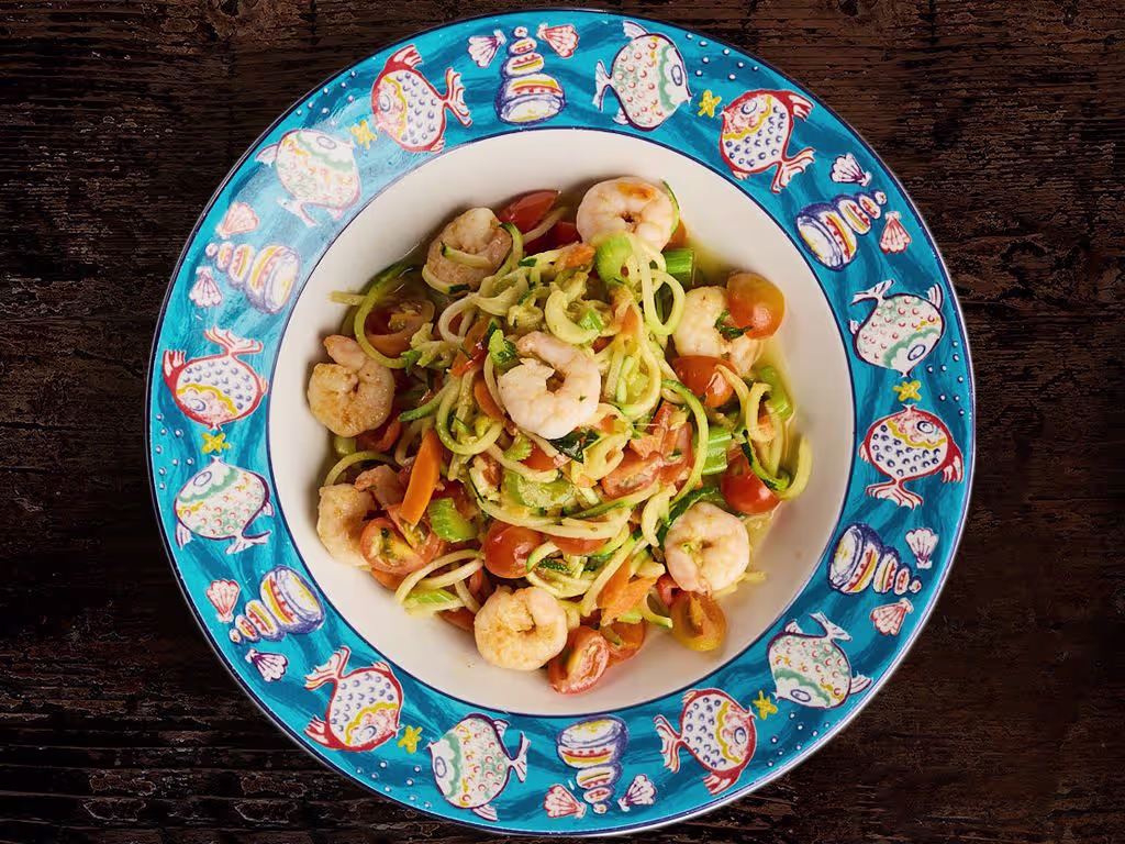 Zoodles Gamberetti