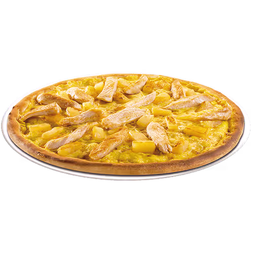 Pizza Curry Chicken