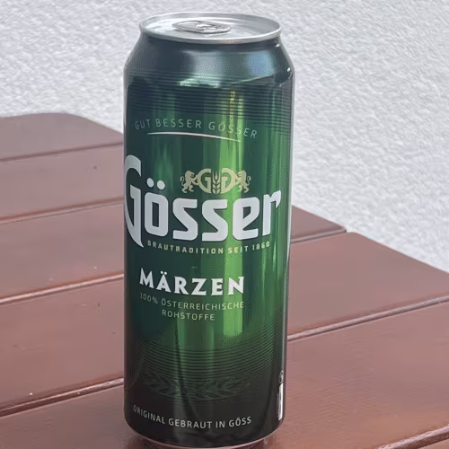 Bier Gösser Dose 0,5l