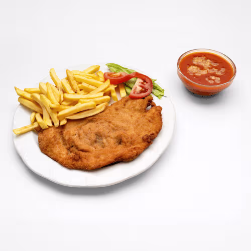 Hähnchen-Knoblauchschnitzel