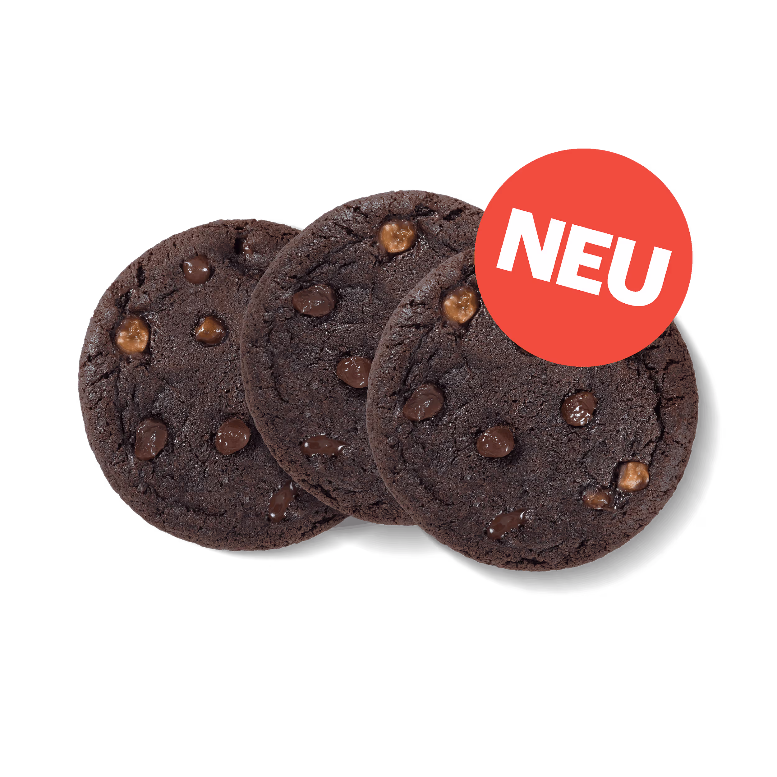3pcs Salted Caramel Brownie Cookie