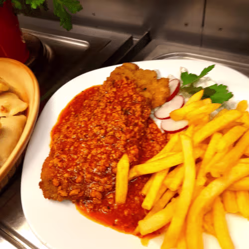 Bolognese Schnitzel