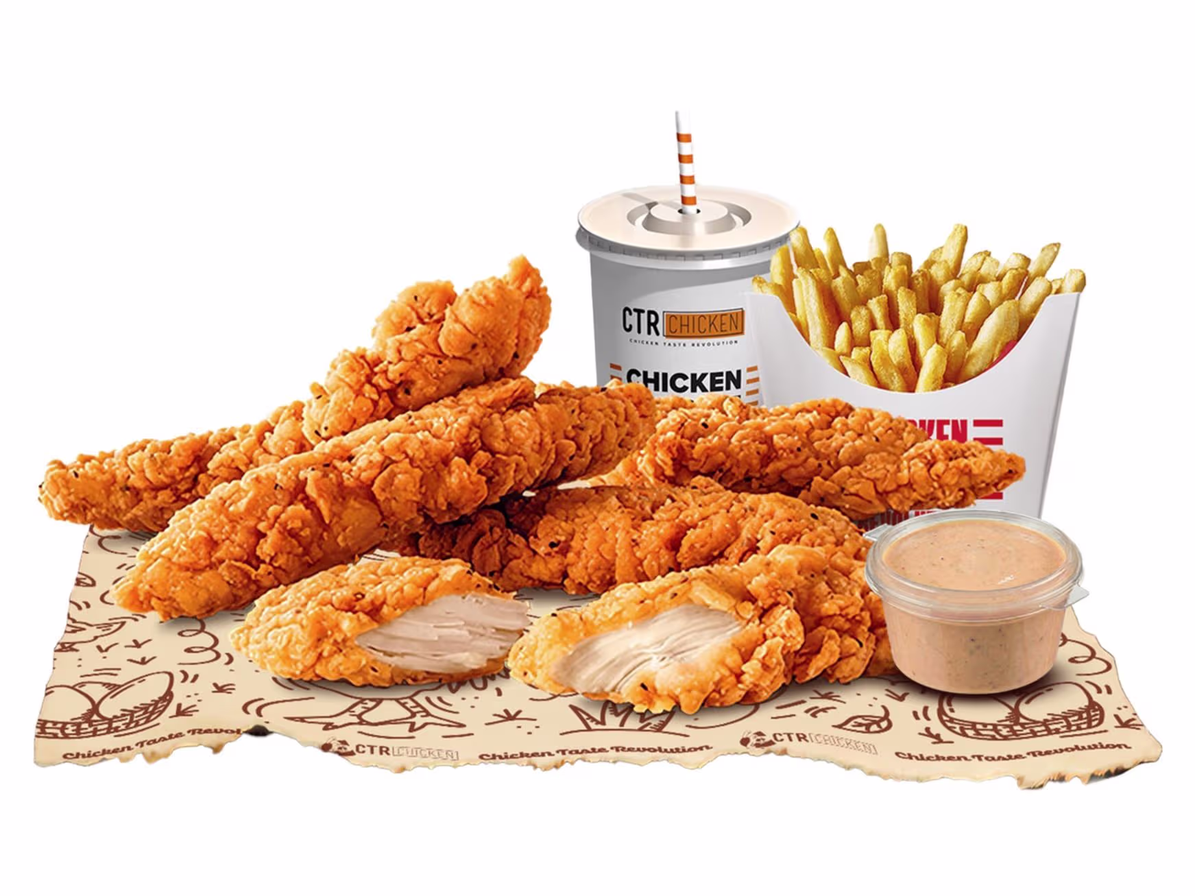 4 Tenders Menü