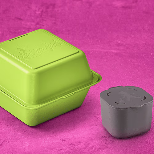 Kleine Box + Sossenbecher