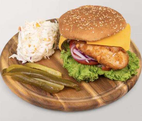 32. Chicken Burger Menü